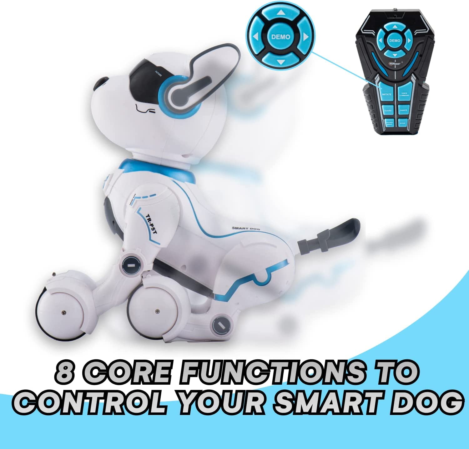 Remote Control Robot Dog Toy, Robots For Kids, Rc Dog Robot Toys For Kids  3,4,5,6,7,8,9,10 – Kidzlane