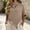 Khaki, variant on Brown Women's Versatile Knit Shawl Poncho Sweater Button Scarf Elegant Design, Casual Cardigan Shawls, For Evening Dress, Wedding Party, For Spring Fall Winter, Warm Knit Fabric A