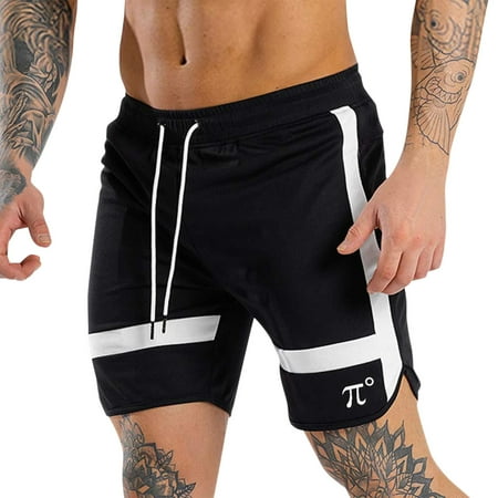 

WANYNG Male Summer Casual Mesh Patchwork Shorts Drawstring Embroidery Pant Pocket Shorts Boy 9 Girls Foot Slipper