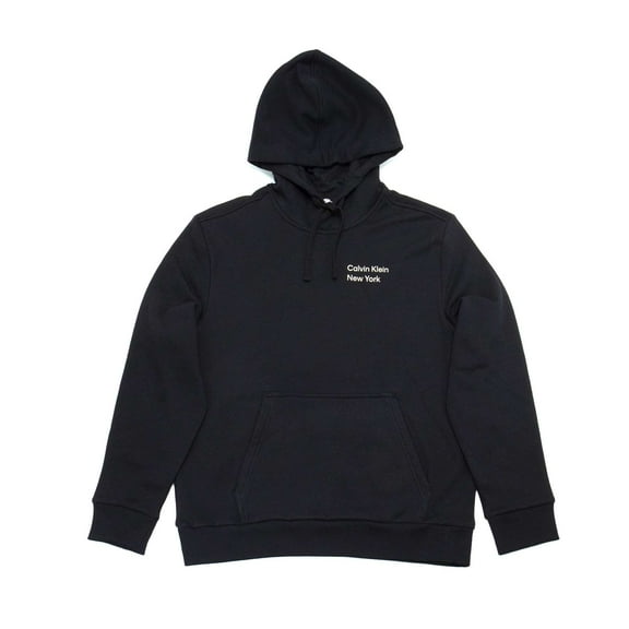 Calvin Klein Men's Ck 68 Graphic Fleece Pullover Hoodie, Black Beauty,S - US