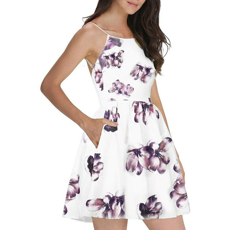 Boat print skater dress deals