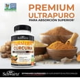 thumbnail image 3 of Cúrcuma BioSchwartz con Extracto de Pimienta Negra, Turmeric 1500 mg,  Cápsulas de Curcumina de Alta Absorción, 90 Cápsulas, 3 of 9