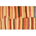 thumbnail image 1 of Ahgly Company Indoor Rectangle Contemporary Orange Oriental Area Rugs, 7' x 9', 1 of 6
