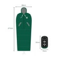 thumbnail image 6 of VINSONMASSIF Rectangular Wearable Camping Sleeping Bag, Turkey Blue, 6 of 6