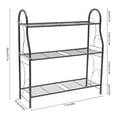 thumbnail image 2 of Miumaeov 3 Tier Flower Pot Plant Stand Metal Shoe Shelf Display Organizer Outdoor Indoor, 2 of 9