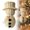 White, variant on Wicker Christmas Decor Farmhouse Christmas Decor 11.02 inch Rattan Snowman Figurine Rustic Holiday Decoration with Hat and Scarf for Table Mantel