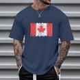 thumbnail image 1 of T-shirt pour Hommes - Printemps Été Décontracté Imprimé Partiel Manches Courtes Col Rond avec Design Unique et Ajustement Confortable, 1 of 3