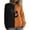 Orange, variant on GYUJNB Womens Creepy Monster Face Pullover Sweater Soft Stretchy Fabric Relaxed Everyday Shape Neat Tailored Lines for Trick Or Treat Nights,S