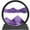Purple, variant on Moving Sand Art Liquid Motion, 3D Deep Sea Sandscape Color Quicksand Decor