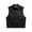 Black, variant on Nylon Rain Jacket Mens Men's Loose Denim Vest Jacket Summer Sleeveless Vest Street Style