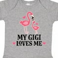 thumbnail image 4 of Inktastic My Gigi Loves Me Flamingo Girls Baby Bodysuit, 4 of 5
