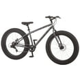 Mongoose Mushaboom Adult Big Fat Tire Bicycle, 26Inch Mountain Bike, 7