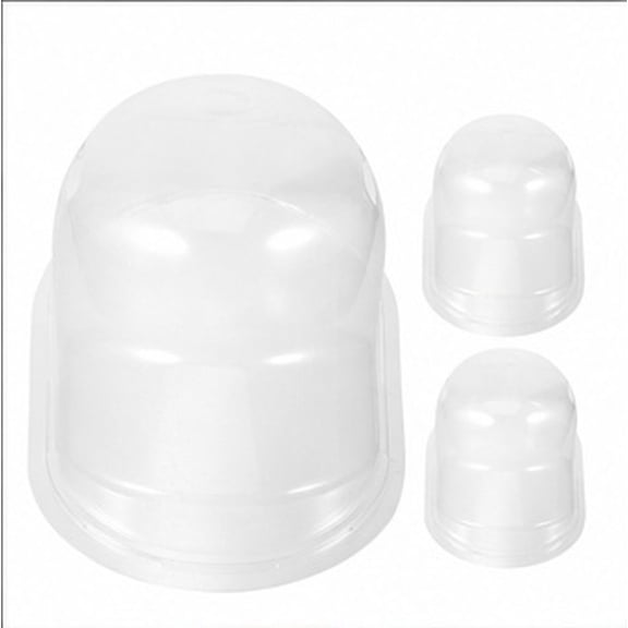 PENIKOKO 3-Pack Transparent Plastic Baseball Cap Display Boxes for Hat Storage and , Portable and