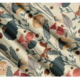 thumbnail image 3 of Soimoi Cotton Poplin Fabric Floral,Porcupine & Fox Cartoon Printed Craft Fabric by the Yard 56 Inch Wide, 3 of 7