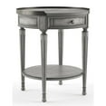 thumbnail image 1 of Butler Specialty Sampson Powder Gray Wood Accent Table, 1 of 9