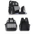 thumbnail image 3 of Large Multifunction Waterproof Baby Nappy Changing Bag Diaper Bag Maternity Bag, 3 of 9