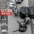 thumbnail image 2 of Candado para scooter eléctrico Mezelon, cadena de 8 mm y bolsa impermeable, 2 of 7
