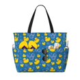 thumbnail image 1 of Disketp Rubber Duck Bolsa de Playa de Gran Capacidad, Bolso Impermeable y a Prueba de Arena para Mujer, Ideal para Playa, Piscina y Natación, 1 of 7