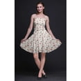 thumbnail image 3 of Bimba Robe Soleil Mini à Taille Smockée pour Femmes, Imprimée, Tenue de Fête d'Été pour les Vacances - Xxx-Grand, 3 of 5