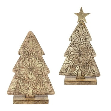 Ganz Carved Tree Set (2-Piece Set)