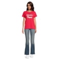 thumbnail image 2 of Valentine's Women's Valentine Paws Graphic T-Shirt, by Way to Celebrate, Sizes S-3XL, 2 of 5