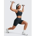 thumbnail image 3 of CRZ YOGA Butterluxe Biker Shorts Pockets 5" High Waisted Workout Athletic Yoga Womens, 3 of 5