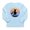 Sky Blue, variant on - Halloween Witch Retro Sunset Long Sleeve T Shirt - Long Sleeve Infant T-Shirt