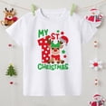 thumbnail image 3 of Camiseta de manga corta con estampado de My 7th Christmas para niños del 1 al 9, ropa navideña para niños y niñas, camiseta gráfica para niños, camiseta navideña, regalos, 3 of 5