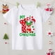 thumbnail image 3 of Camiseta de manga corta con estampado de My 7th Christmas para niños del 1 al 9, ropa navideña para niños y niñas, camiseta gráfica para niños, camiseta navideña, regalos, 3 of 5
