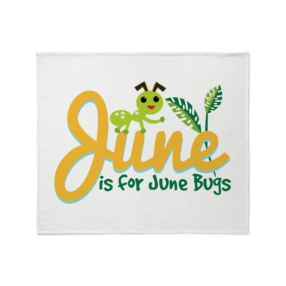 CafePress - June Bug Throw Blanket - Soft Fleece Throw Blanket, 50"x60" for All Ages