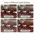 thumbnail image 7 of ODIKA 6'x9' Washable Area Rug Non-Slip, Chair-Friendly, Ghost Horror Gothic Skull Novelty Goth Vintage Spooky Border for Dining Room, Under Table, Office Décor, 7 of 7