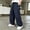 Navy, variant on ZGRBOU Boys Girls Baggy Cargo Pants Elastic High Waist Drawstring Parachute Pants Outdoor Beach Quick Dry Jogger Pants
