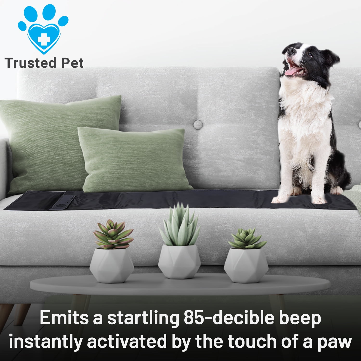 Trusted Pet-Pet Repellent Mats Sofa Scram Scat Pad Pets Sonic Keep Dogs Cats Off Furniture