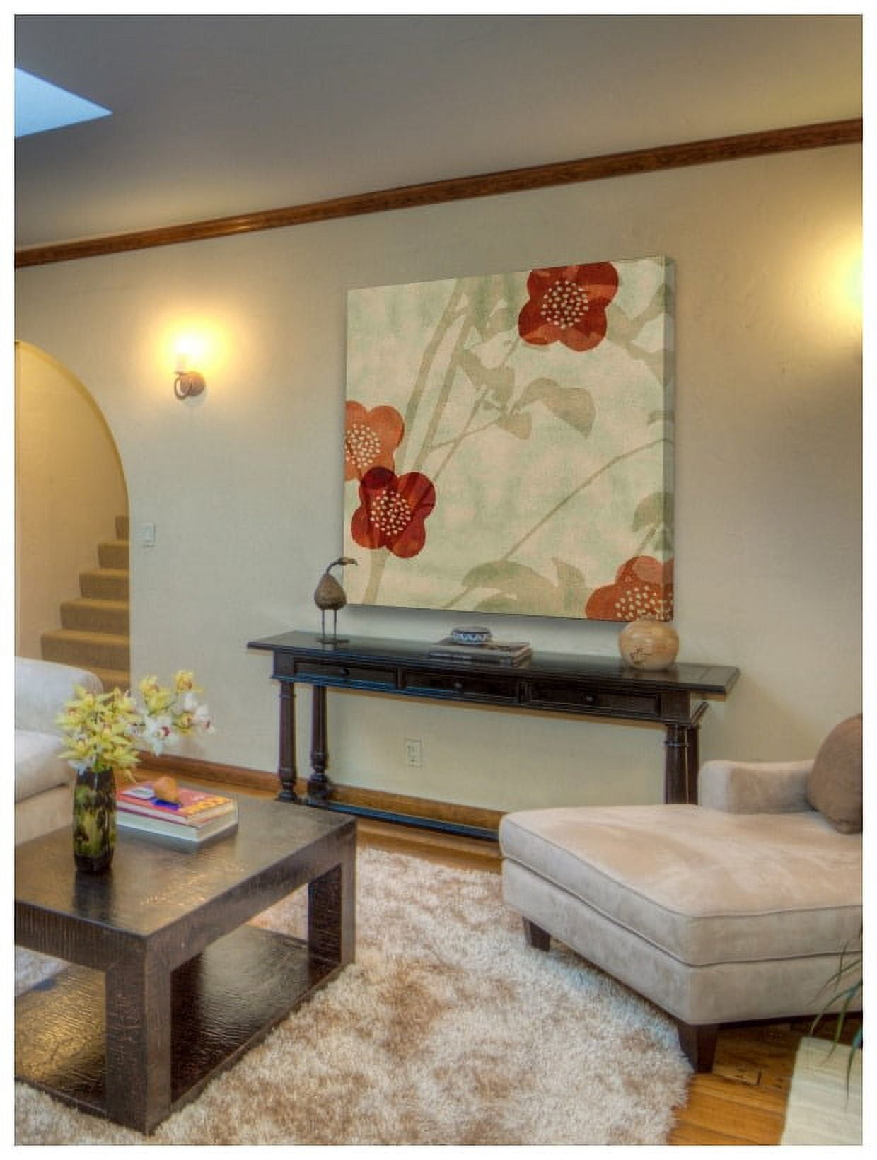 "Orange Blossoms" Painting Print on Wrapped Canvas