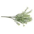 thumbnail image 2 of Artificial Plant Grass Home Office Plant Decor Party Wedding Ceremony Plastic Fake Leaf, Type 9, 2 of 9