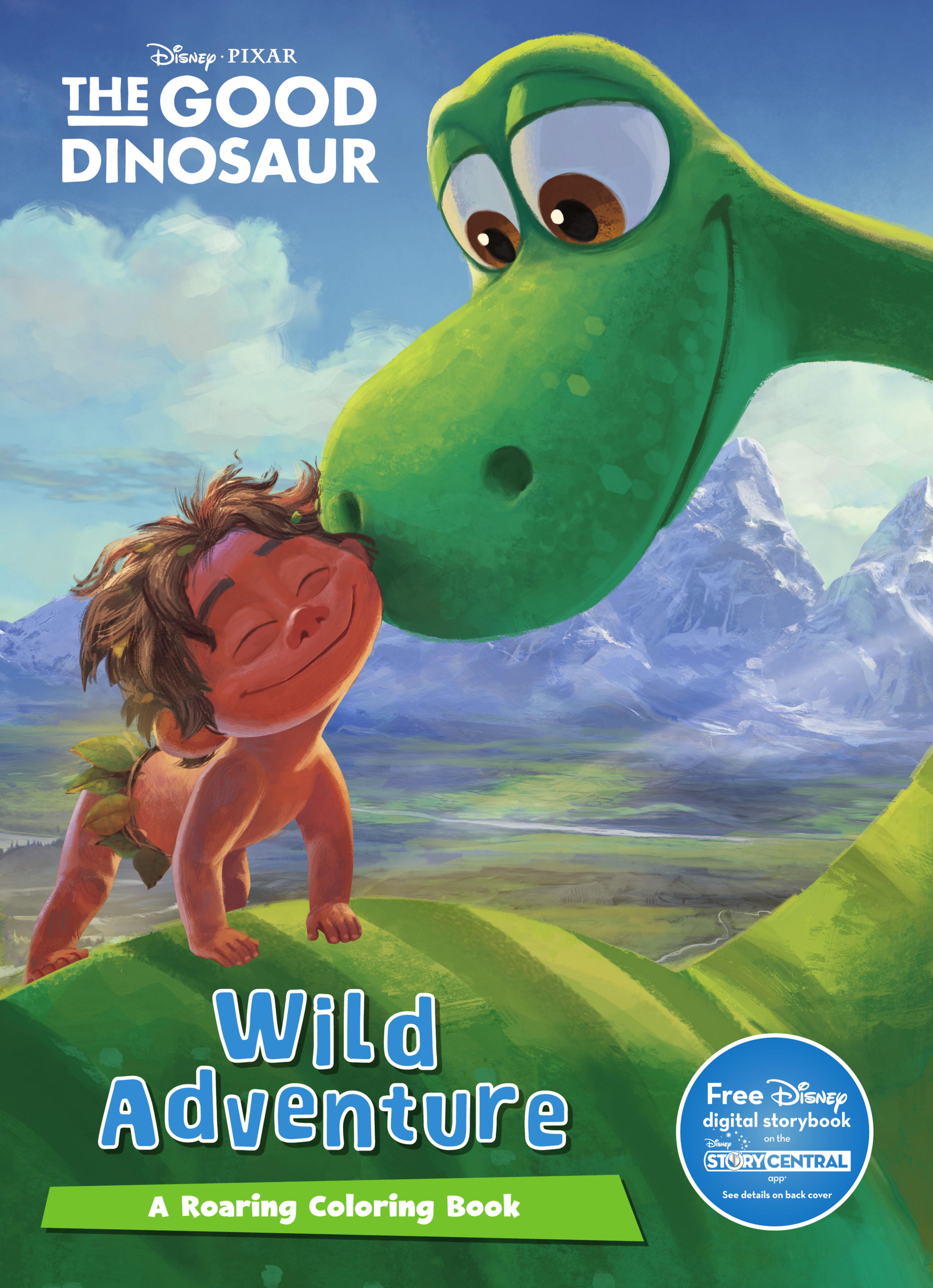Download Mega Coloring Disney Pixar The Good Dinosaur Wild Adventure A Roaring Coloring Book Paperback Walmart Com Walmart Com