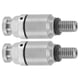 thumbnail image 1 of Fork Bleeder Pressure Relief Valves, 2pcs Rugged Fork Bleeder Relief Valve Aluminium Alloy Professional M5x0.8 High Strength Easy Installation For Motorcycles ANGGREK Otros, 1 of 8