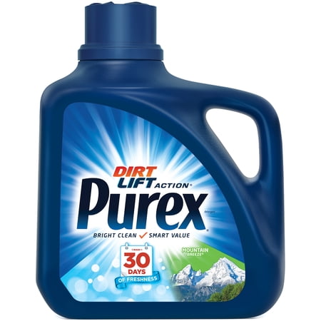 Purex Mountain Breeze, Liquid Laundry Detergent Dirt Lift Action, fl oz