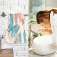 thumbnail image 7 of Yayeee 2 Pack Hand Towels for Bathroom 100% Cotton 16" x 28" Soft Absorbent Kitchen Towel, Watercolor Butterflies, 7 of 7