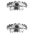 thumbnail image 4 of Dientes postizos Yuarrent de cobre chapado en Oro para Halloween y Navidad Type3 NO3, 4 of 6