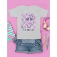 thumbnail image 3 of Virgo Emoji Zodiac Charm - Unique Horoscope Design Youth's T-shirt, 3 of 4