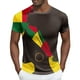 thumbnail image 1 of Tops para hombre, blusas y camisas de manga corta con cuello redondo para hombre Camisa de manga corta estampada para hombre Top/camisa de manga corta con cuello redondo Tops para hombre, 1 of 4