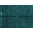 thumbnail image 1 of Ahgly Company Indoor Rectangle Abstract Turquoise Blue Modern Area Rugs, 5' x 7', 1 of 4