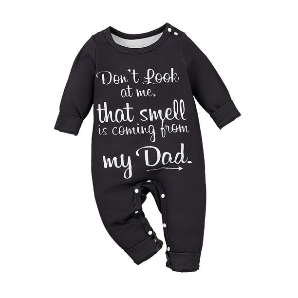 Body para Bebe Mono para Nino Ropa Infantil Encantadora con Estampado de Letras Pelele para Recien Nacido Accesorios de Fotografia Ropa Diaria 18 a 24 meses Walmart en linea