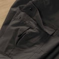 thumbnail image 5 of Hurxie Mens Cargo Pants Casual Joggers Hiking Pants Loose Straight Athletic Workout Sweatpants with Pockets Gray,XL, 5 of 7