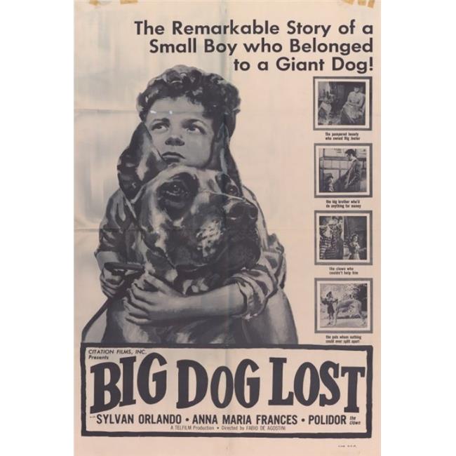 Posterazzi Movgh6195 Big Dog Lost Movie Poster 27 X 40 In Walmart Com
