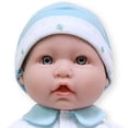thumbnail image 4 of JC Toys, La Baby 16-inch Blue Washable Soft Body Boy Baby Doll with Accessories - For Children 12 Months and older, Designed by Berenguer, 4 of 5