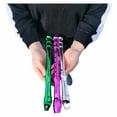 thumbnail image 3 of 13" Metallic Color Flutes (12 Pack) Musical Wind Recorders, 3 of 7