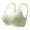 Green, variant on Women's Comfortable Transparent Shoulder Strap Cordless Backless Bra with Convertible Straps, Size M