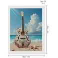 thumbnail image 2 of Diamond Art Kits for Adults - Guitar Beach Roses Ocean Sky Clouds 5d Diamond Painting for Adults, Diamond Art for Adults Beginners, Frameless Diamond Painting Kits for Adults for Home Wall Decor, 2 of 7